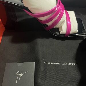 Giuseppe Zanotti Fuchsia Strappy Heels